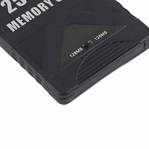 Image of PS2 Memory Card, High Speed Game Memory Card, 15% Speed Up Portable Memory Cards, Compatible with ABS PS2 Accessories Replacement for Saving Games and Information (256MB)