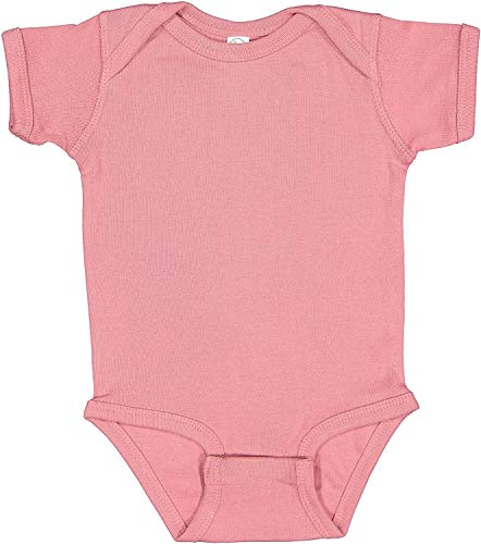 Image of Rabbit Skins Rabbit Skins Baby Bodysuit Girl & Boy | Newborn 0-3 Months to 24 Month Toddler, Snap Easy Closure (4400)