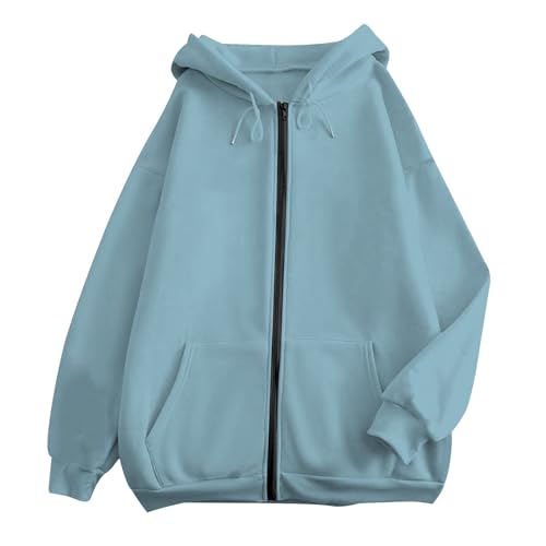 Sudadera con capucha para mujer en algodon suave estilo informal A62 3