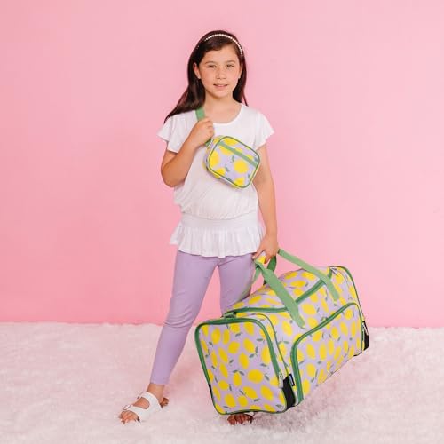 Image of Wildkin Kids Weekender Duffel Bag - Carry-On Size for School, Travel, & Sleepovers