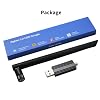 Zigbee 3.0 USB Dongle EFR32MG24, Universal Zigbee Coordinator & Gateway for Home Assistant, Zigbee2MQTT, ZHA, OpenHAB, High Gain Antenna for Local Smart Home Control.