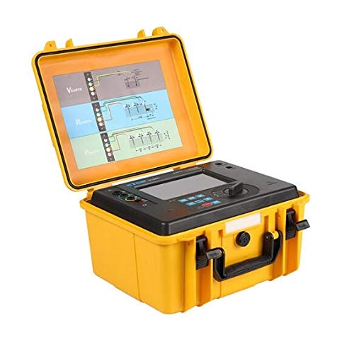 Four Wire Earth Ground Resistance Tester Ground Resistance Meters Soil Resistivity Tester
