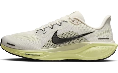 Nike Pegasus 41 Men's Road Running Shoes (FD2722-109, Pale Ivory/Limelight/Olive Aura/Sequoia)