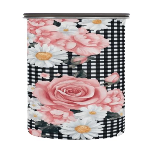 Envase hermético para café acero inoxidable 30oz rosa