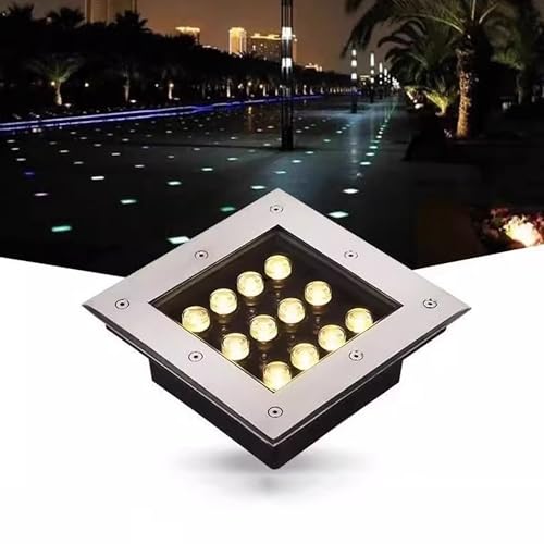Focos de jardín integrados impermeables IP66 para una iluminación exterior duradera