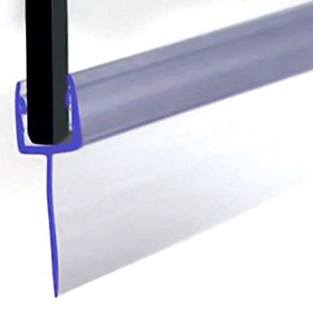 Bath Shower Screen Door Seal Strip F Type 4-6mm Glass Up to 16mm Gap UK