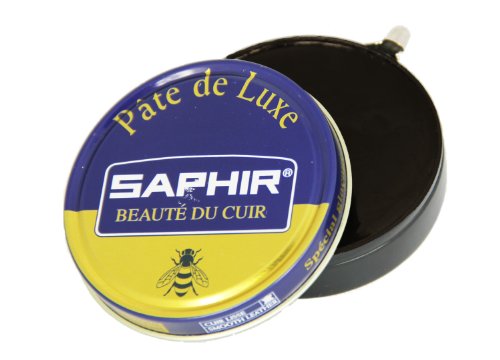 Schuhcreme glaçace Teig de Luxe Saphir dunkelbraun (50ml)