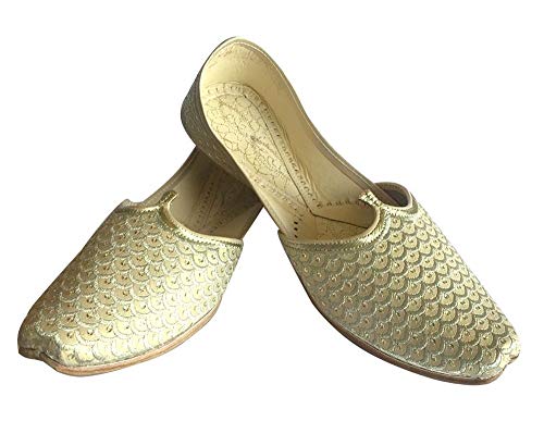 Mens Punjabi Jutti Sherwani Shoes Cream Gold Zari Shoes Designer Loafer Ethnic Footwear2