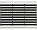 Produktbild Desan | Alu Fußmatte Elegant Mat | 39 x 60 cm | 15mm Aluminium Fußabtreter für Außen und Innen | Türmatte für die Haustür | Alu Rampe | Schmutzfangmatte in 2 Größen | Schwarz | Gummi