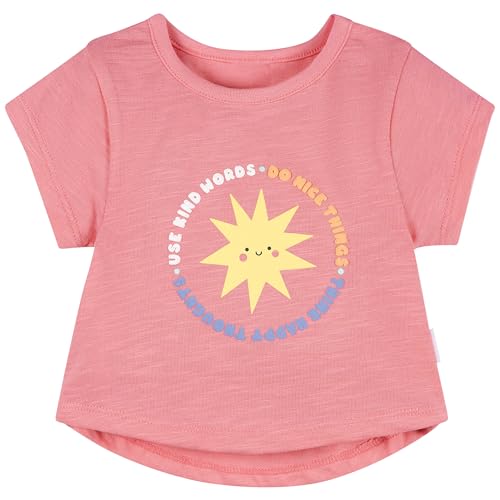 Image of Gerber Baby Girls 3-Pack Short Sleeve Tees