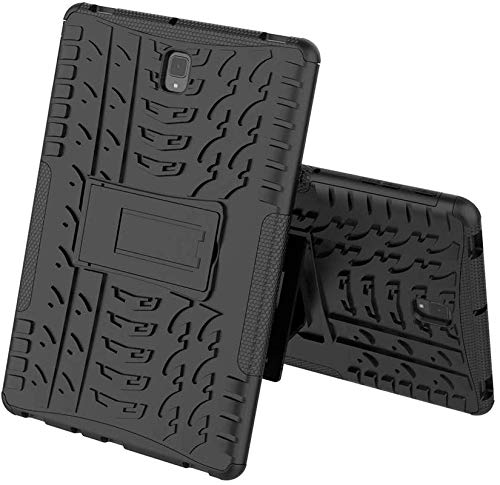 Fitsmart Dazzle Hybrid Rugged Armor Shockproof Heavy Duty Kickstand Back Case for Samsung Galaxy Tab S3 9.7 (SM-T825/T820) - Black (B0848CBDG2) Amazon Price History, Amazon Price Tracker
