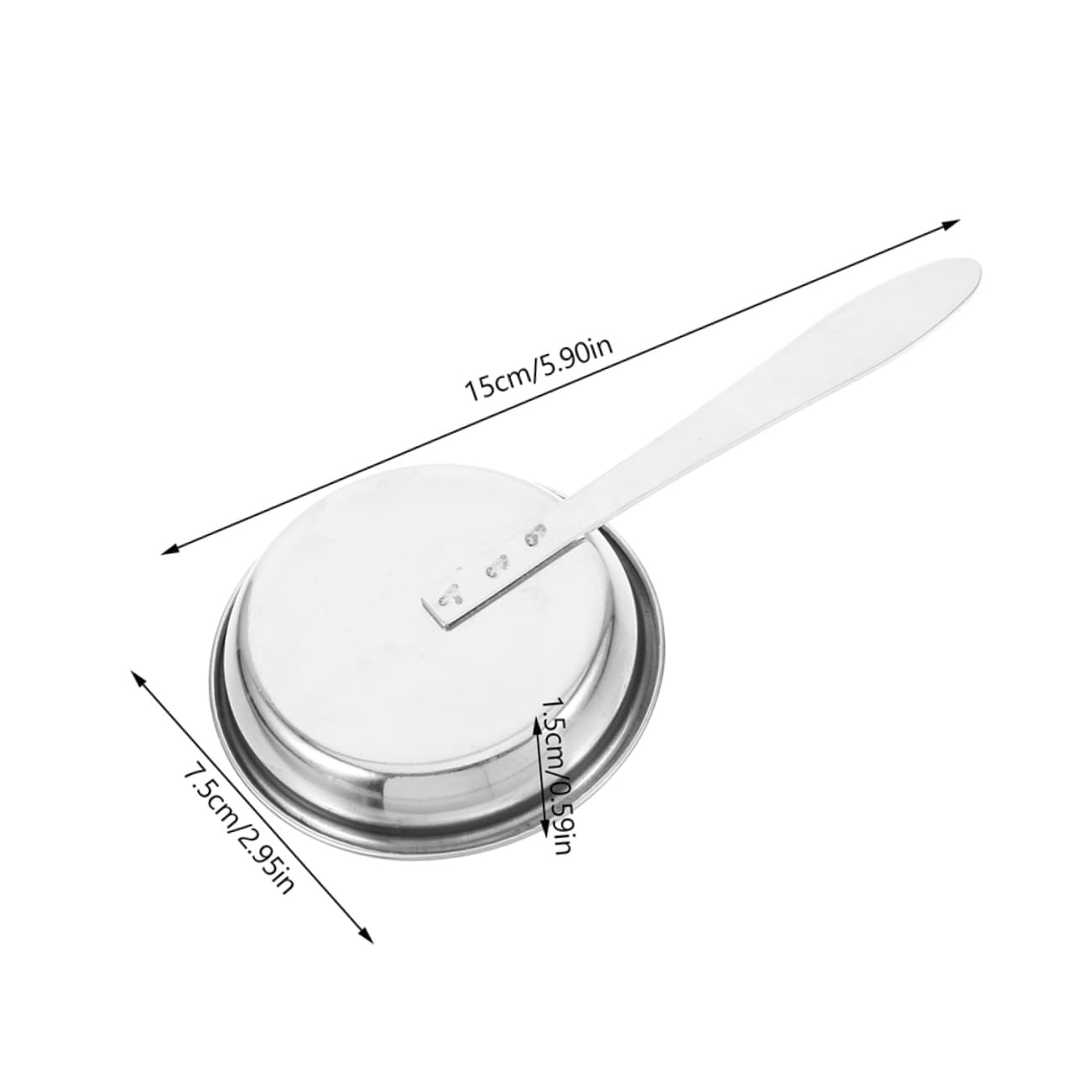 Ciieeo 5pcs Stainless Steel Candle Snuffer Set Multi Functional Candle Accessories Incense and Oil Lamps Stylish and Design for Home Use