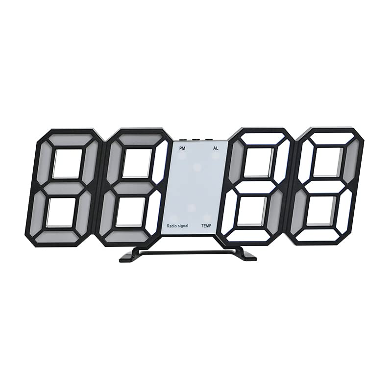 パタパタ時計 アルミ製 機械式 コンセント LED照明(明るさ調整可能) Amazon.co.jp: デジタル時計 LED時計 電波時計 明るさ調整 3D LED 自動