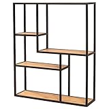 Ganz gleich ob im Wohnzimmer, im Schlafzimmer oder in Deinem Arbeitszimmer - Das stabile Metallregal macht immer eine tolle Figur und wird zu einer Bereicherung Deiner Einrichtung