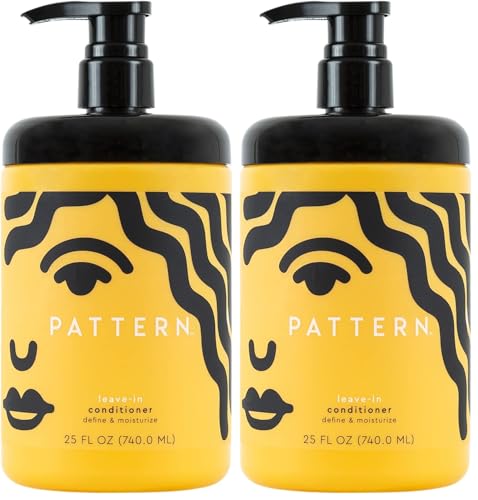 Image of PATTERN Beauty by Tracee Ellis Ross Leave-In Conditioner 25 fl oz - Rich Moisture for Curly, Coily and Tight-Textured Hair, 3a to 4c (Pack of 2)
