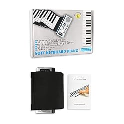 Clavier de piano électronique portable enroulable 61 touches MIDI en silicone, Rouleau Up de main Piano électronique Clavier – Image 7