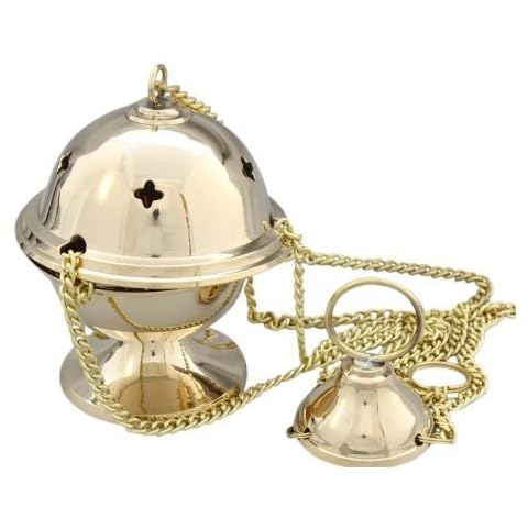 Thurible in polished brass Cover
