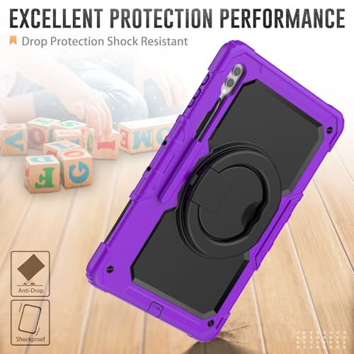 Coque Samsung Tab S8 Ultra de qualité militaire avec protège-écran - 3