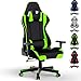Produktbild Cerolopy Gaming Stuhl, Polyester Stoff Gaming Büro Stuhl, Ergonomische Racer Gamer Stuhl, Flexibel einstellbare 2-Wege-Armlehnen, Stabile Gasdruckfeder, bis 150 kg Belastbarkeit(Grün)