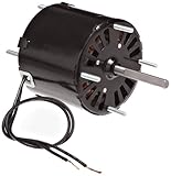 Fasco D188 3.3' Frame Open Ventilated Shaded Pole General Purpose Motor with Sleeve Bearing, 1/20HP, 1500rpm, 230V, 60Hz, 0.9 amps, CW Rotation