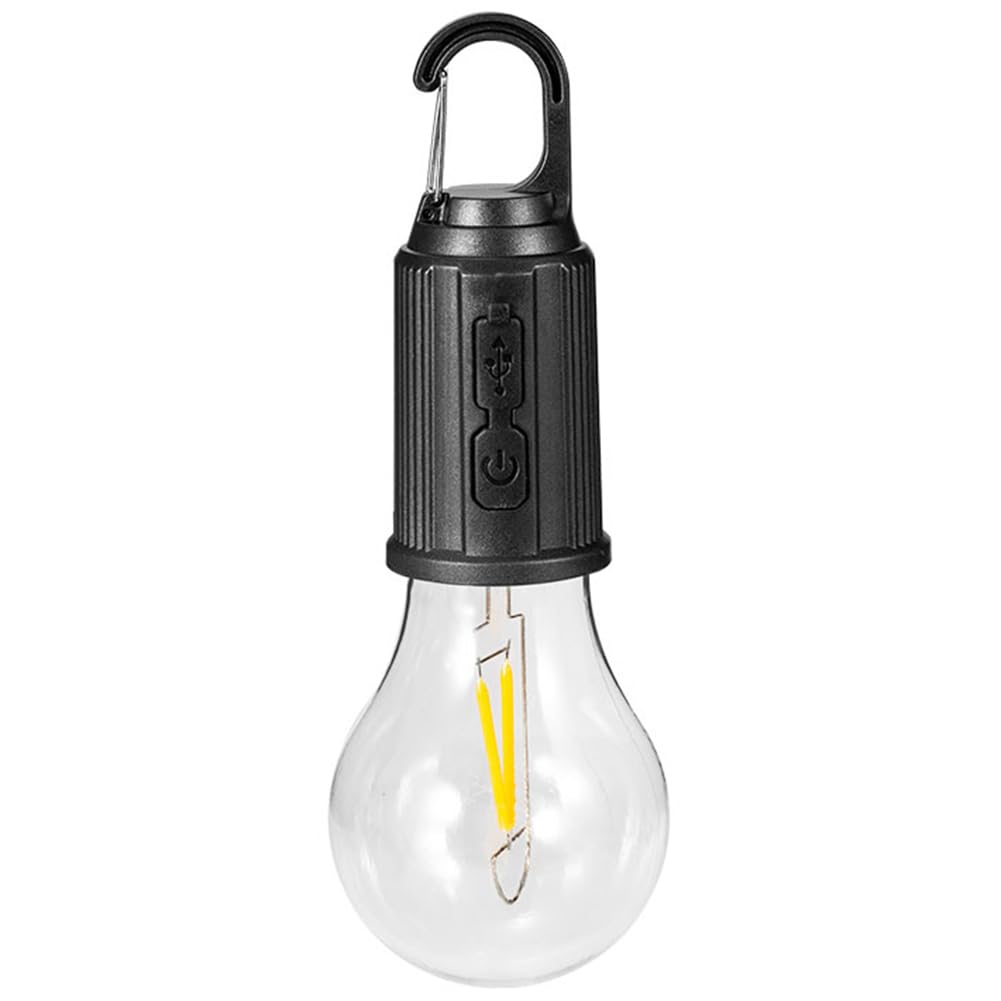 Lampa kempingowa Oświetlenie namiotu kempingowego Lampa Latarnia kempingowa Namiot zewnętrzny Lampa Wisząca latarka z haczykiem Mini haczyk Światło awaryjne 600 mAh Latarnia oświetleniowa Typ