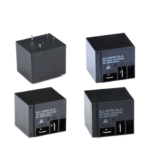 Relais de puissance SLC-12VDC-SL-A 12V 30A T91 pour carte électronique et domotique