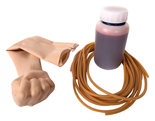 Image of 3B Scientific W30011 Repl. Skin & Artificial Blood for W30010,Grade: 1 to 12, 7.5 inch Height, 5.62 inch Wide, 11.87 inch Length