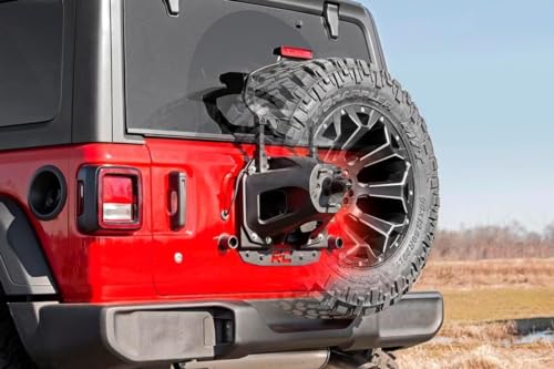 Rough Country Spare Tire Relocation Bracket for Jeep Wrangler JL (2018-2024) - image 4