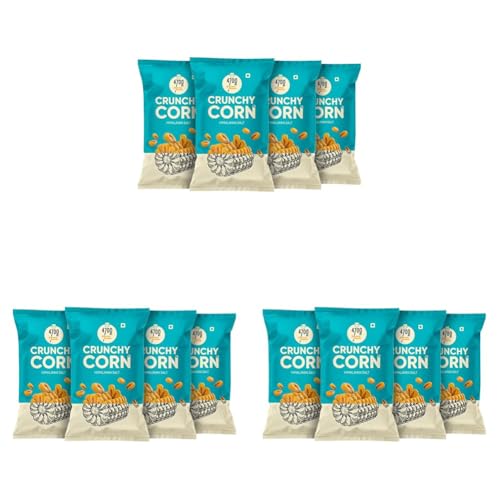 Image of 4700BC Salted Crunchy Corn, Himalayan Salt, 180gm (Pack of 12 X 45g) (weight may vary)