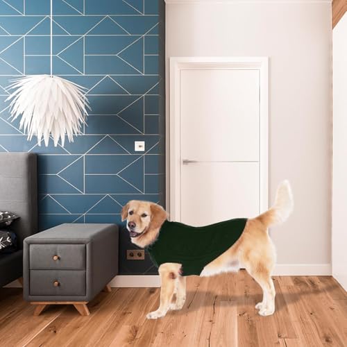 Image of BINGPET Dog Sweater for Large Dogs, Turtleneck Knitted Clothes
