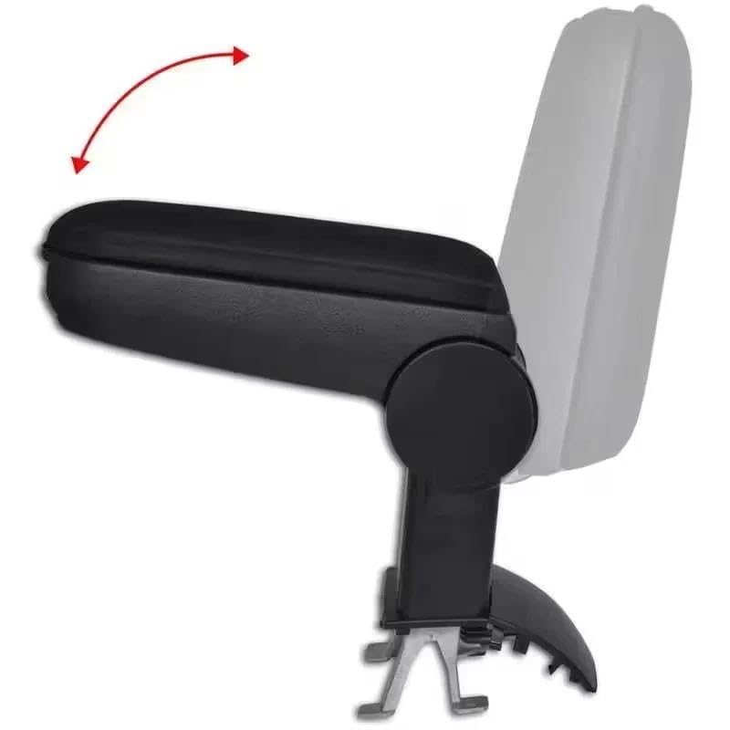 Para Polo Mk5 Organizador Caja Almacenamiento Central Reposabrazos Coche