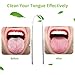 Ealicere 2pcs Raspador de lengua, Acero inoxidable Limpiador de Lengua, Limpiadores de...