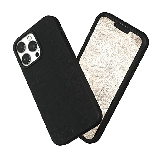 RHINOSHIELD Case Compatible with iPhone 13 Pro Max | SolidSuit- Shock Absorbent Slim Design Protective Cover with Premium Matte Finish 3.5M/11ft Drop Protection - Leather