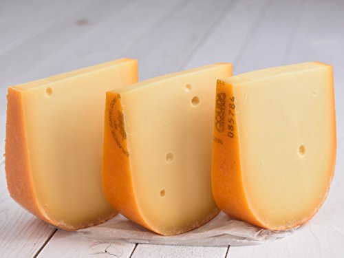 Käse Basics 'Gouda Mittelalt - aus Holland' VORTEILSPACK 3x 500g Stück mittelalter Gouda (lange Haltbarkeit durch Vakuumverpackung)