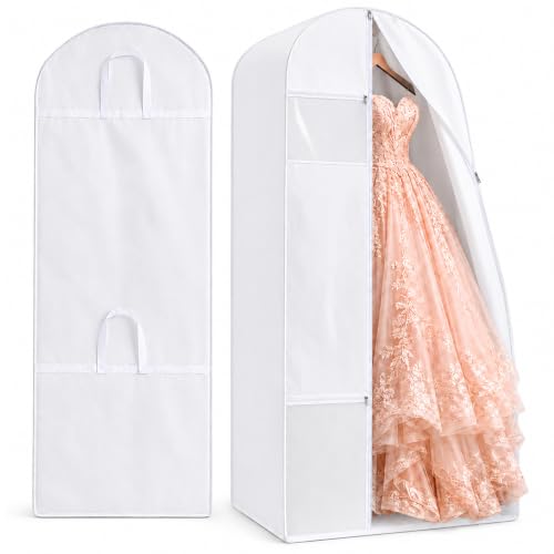 Quinceanera Dress Garment Bag,Garment Bags for Quince Dresses,15 Años Vestidos de Quinceañera Dress Storage Bags Hanging Gowns