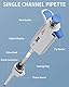 PRECIPETTE 2-20μl Pipetten Pipettor Micropipette Mikropipette Labor Einkanal Pipettierer Mikroliterpipetten Laborpietten ISO8655