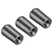 PATIKIL Metal Guitar 3 Way Toggle Switch Tip Switch Knob Cap M4 for Electric Guitar Parts Accessories Black 3pcs