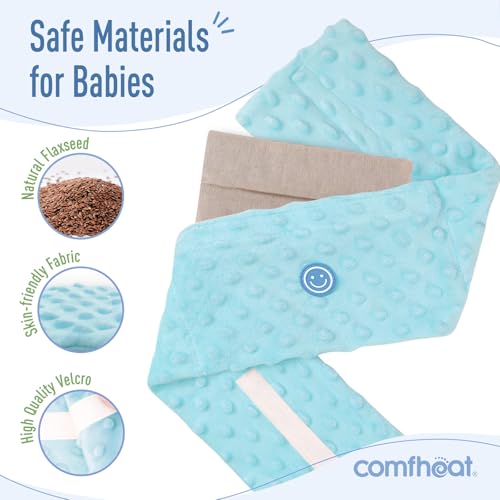 image for Comfheat Colic and Gas Relief for Newborns and Infants, Flaxseed Heate