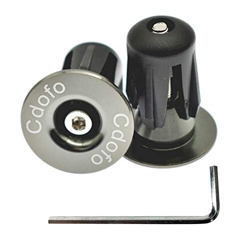 Cdofo Endstopfen für Fahrradstangen, Endstopfen für Fahrradlenker Aluminium-Fahrradlenker Lenkergriffe Endstopfenkappen für die meisten Fahrräder, Mountainbikes, Rennräder, MTB Cover