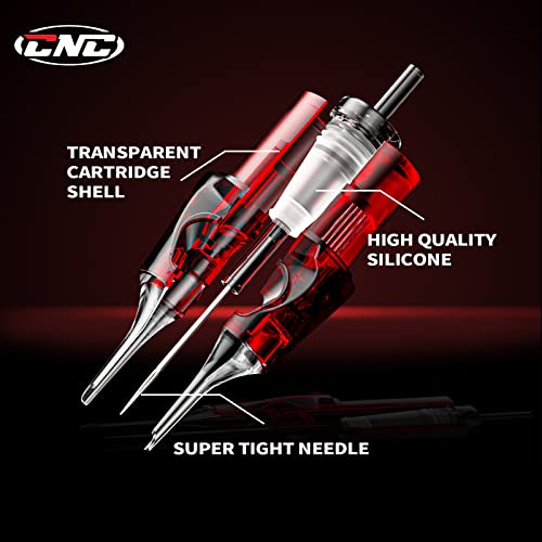 Cnc EN04-20-1005RL 5Rl Tattoo Needles Cartridge 20Pcs #10 Bugpin Disposable Needles Round Liner thumb #5