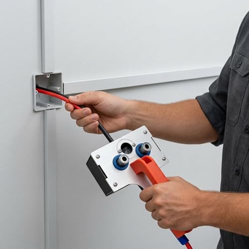 Extractor de cables herramienta pasacables para solucionar atascos en paredes 3