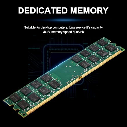 RAM DDR2 4 Go 800 MHz PC2-6400 haute compatibilité bureau fixe