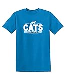 Cats Because People Suck Animal Pets Sarcastic Humor Funny Novelty T-Shirt