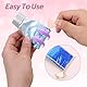Thinp 3 Stück Tubenquetscher Tubenpresse,Zahnpasta Squeezer Edelstahl,Metall Tubenpresse Tubenaufroller,Tubenausdrücker,Tubenschlüssel,Tubenhalter,für Zahnpasta Haarfärbemittel Pigmente Handcreme