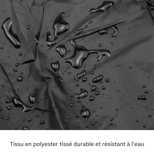 Accessoires noirs imperméables pour véhicule assisté protégeant de la rouille - 8