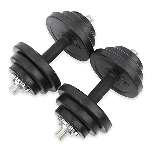 Milieuvriendelijke dumbbells, rubberen dumbbells, huishoudelijke dumbbells, fitnessapparatuur, afneembare dumbbells… - Afbeelding 6