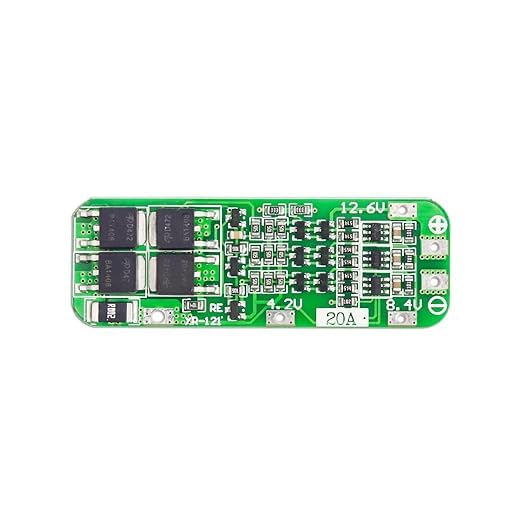 SP Electron Pack of 01 Pcs 3S 20A 12.6 Volts 18650 Li-ion Lithium Battery Protection and Charger BMS Module-picture-25