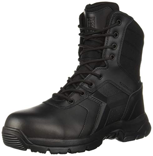 Men's BDPE 8 Inch Waterproof Side Zip Tactical Boot Comp Toe BOPS8002 Military