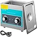 VEVOR Pulitore A Ultrasuoni Display Digitale, 3L Lavatrice Ultrasuoni Manopola in Acciaio 304, 220V/60Khz Professionale Pulitore a Ultrasuoni con Funzione di Riscaldamento, per Pulizia di Gioielli
