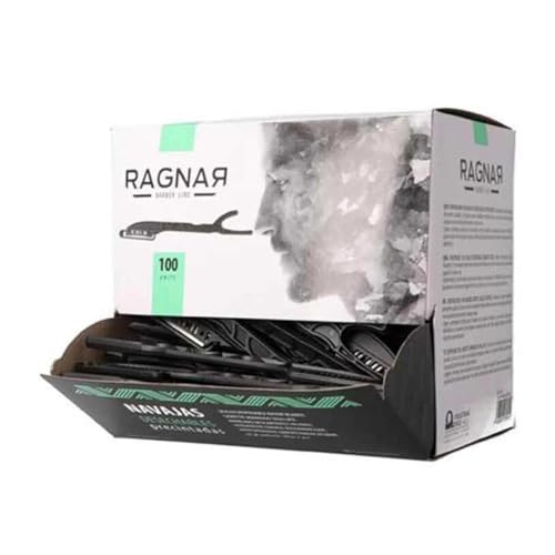 CAJA 100 NAVAJAS DESECHABLES RAGNAR (07439)